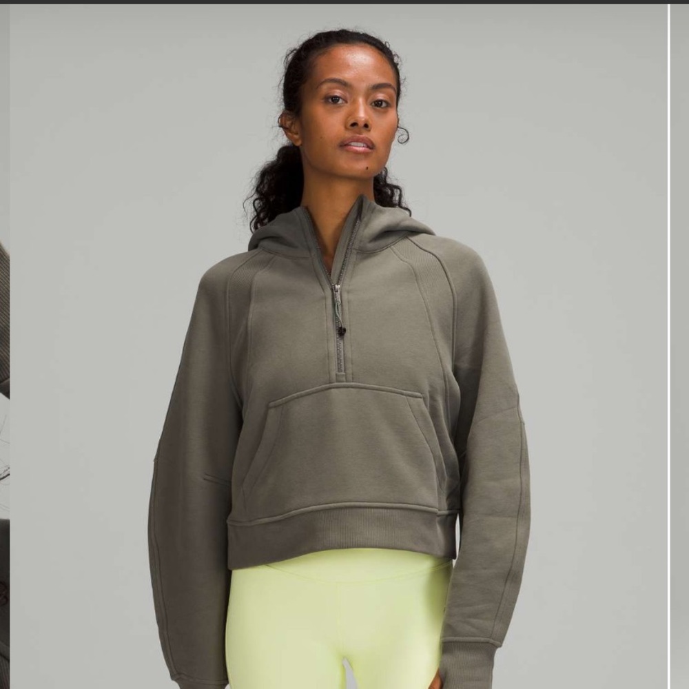 Lululemon Scuba Oversized Half Zip